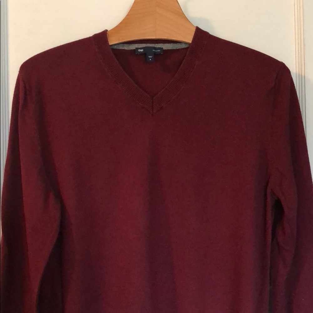 GAP Pima Cotton V-neck Sweater